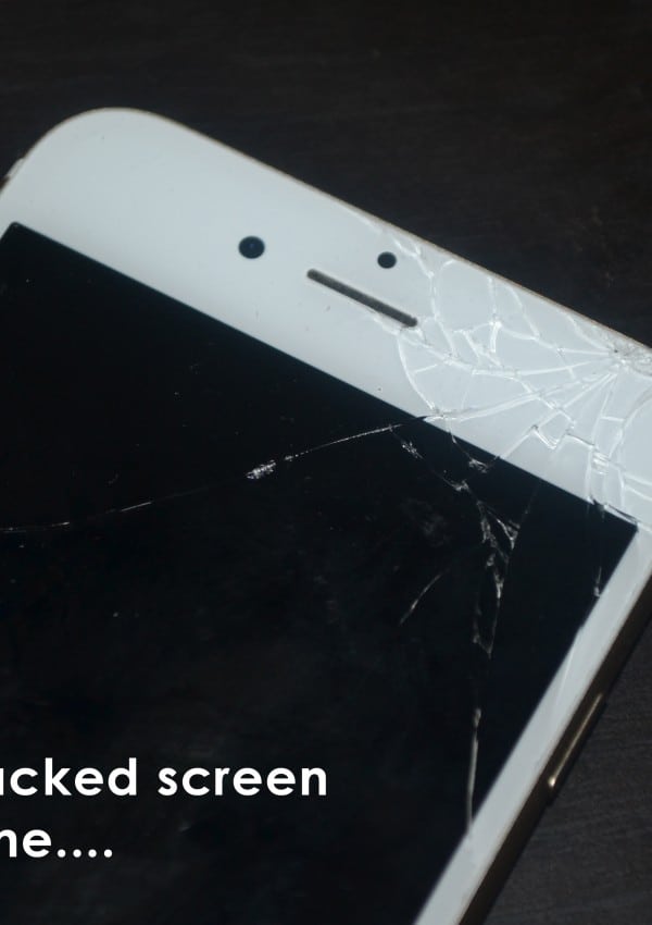 How the cracked screen “cracked” me….