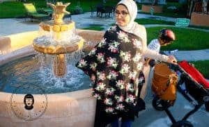 Multi-use Nursing Cover #nursingcover #breastfeedingmama #milkmaidgoods #shoppingcartcover www.throughmamaseyes.com