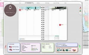 Personal Planner Daily Customization. How to Plan your Schedules, Meal Planning, School Runs, To Do Lists #organizeyourself #scheduling #planningyourday #throughmamaseyes 