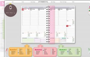 Personal Planner Back Daily Details. How to Plan your Schedules, Meal Planning, School Runs, To Do Lists #organizeyourself #scheduling #planningyourday #throughmamaseyes 