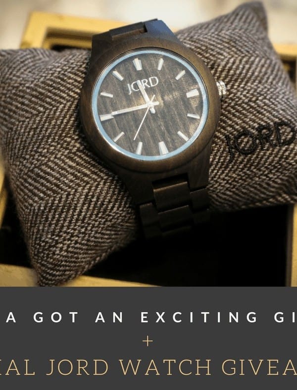 Baba Got an Exciting Gift + Special JORD Watch Giveaway!