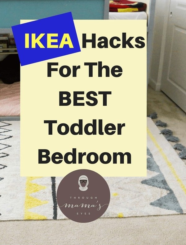 IKEA Hacks for the Best Toddler Bedroom