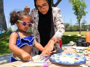 Last Minute Eid Cards in the Sun with Aveeno SunCare #AveenoSC #CollectiveBias #AveenoUS #CVSBeauty #ToddlerActivity #EidCards #SunCare www.throughmamaseyes.com