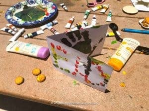 Last Minute Eid Cards in the Sun with Aveeno SunCare #AveenoSC #CollectiveBias #AveenoUS #CVSBeauty #ToddlerActivity #EidCards #SunCare www.throughmamaseyes.com