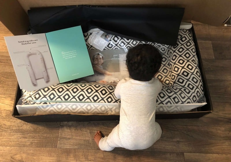 Dockatot Grand Sleeper and Lounger for Babies. Is the Dockatot Worth your Money? #BabySleep #Dockatot #BabyLounger www.throughmamaseyes.com